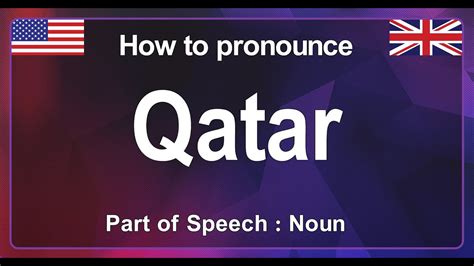 qatar pronunciation in english